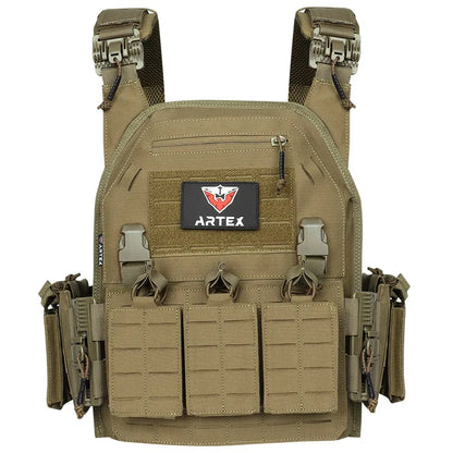 Ranger Green Quick-Release Plate Carrier Vest cb by HitMyNeed