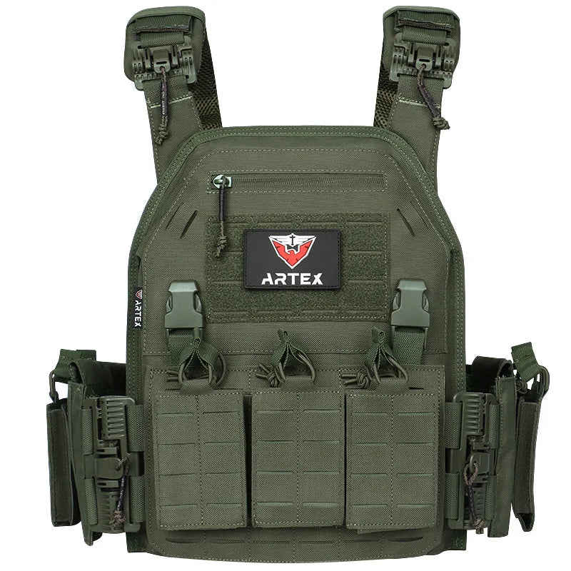 Ranger Green Quick-Release Plate Carrier Vest rg by HitMyNeed