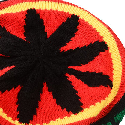 Rasta Hat with Attached Jamaican Style Dreadlocks by HitMyNeed