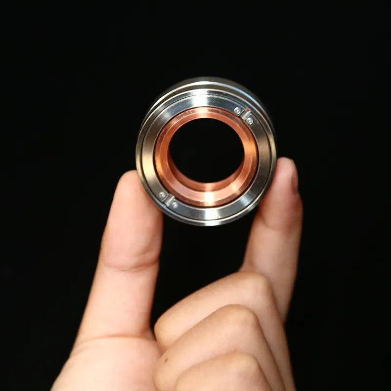 Ratchet Wheel Metal Fidget Ring Slider for Adults by HitMyNeed
