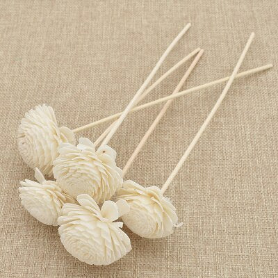 Rattan Flower Reed Diffusers Set of 5 by HitMyNeed
