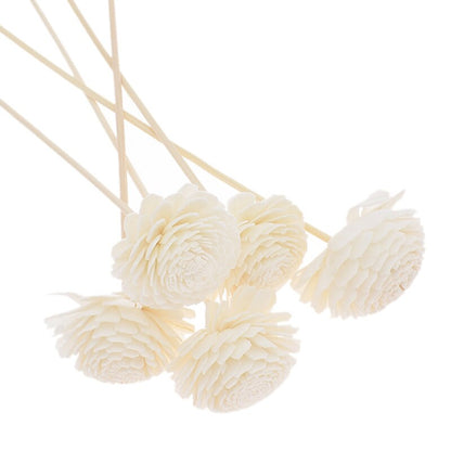 Rattan Flower Reed Diffusers Set of 5 by HitMyNeed