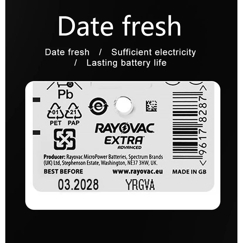 Rayovac Extra Size 10 Hearing Aid Batteries 60 Pack by HitMyNeed