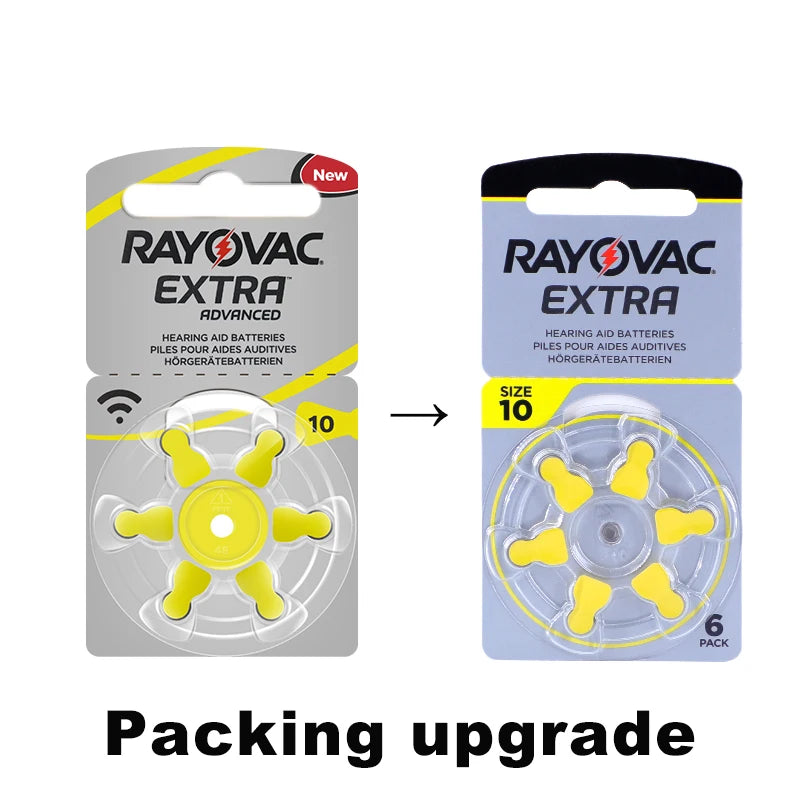 Rayovac Extra Size 10 Hearing Aid Batteries 60 Pack by HitMyNeed