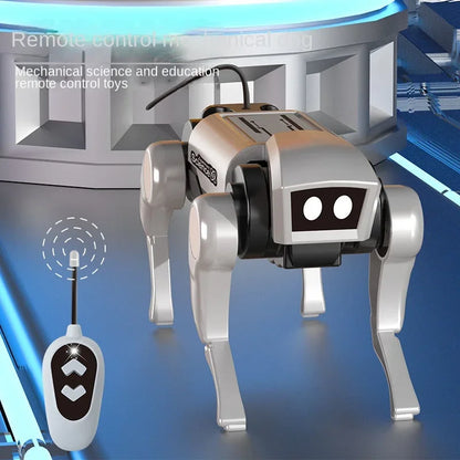 RC DIY Mechanical Robot Dog Toy with Remote Control by HitMyNeed