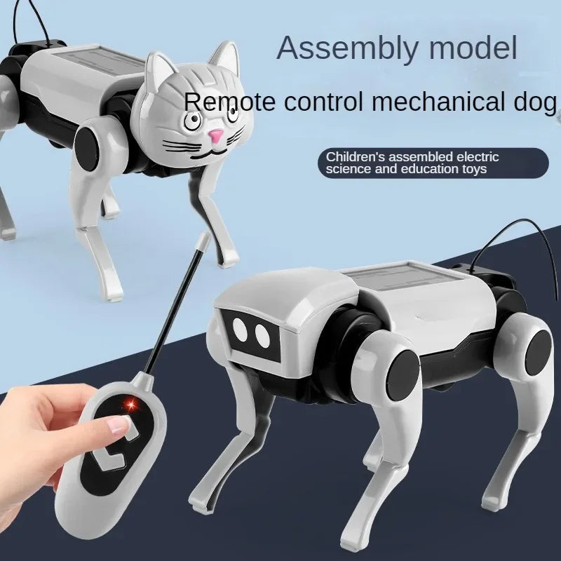 RC DIY Mechanical Robot Dog Toy with Remote Control by HitMyNeed