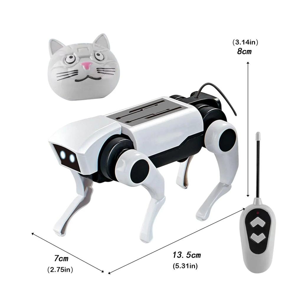 RC DIY Mechanical Robot Dog Toy with Remote Control by HitMyNeed