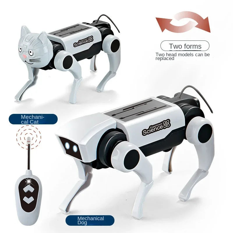 RC DIY Mechanical Robot Dog Toy with Remote Control by HitMyNeed