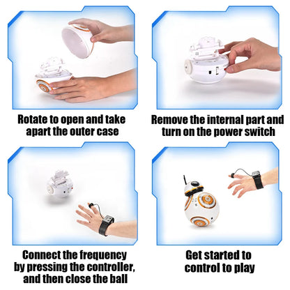 RC Gesture Robot Car with 2.4G Remote & Sound Control by HitMyNeed