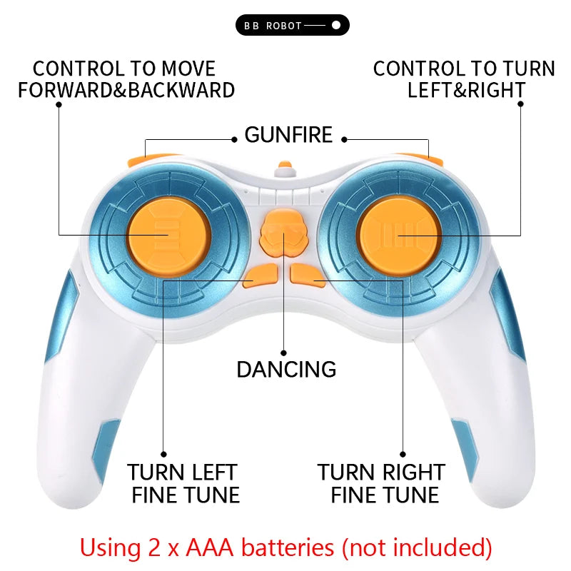 RC Gesture Robot Car with 2.4G Remote & Sound Control by HitMyNeed