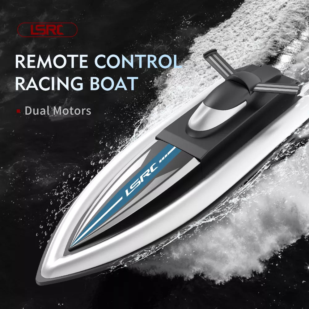 RC High Speed Racing Boat 32cm Waterproof Remote Toy by HitMyNeed