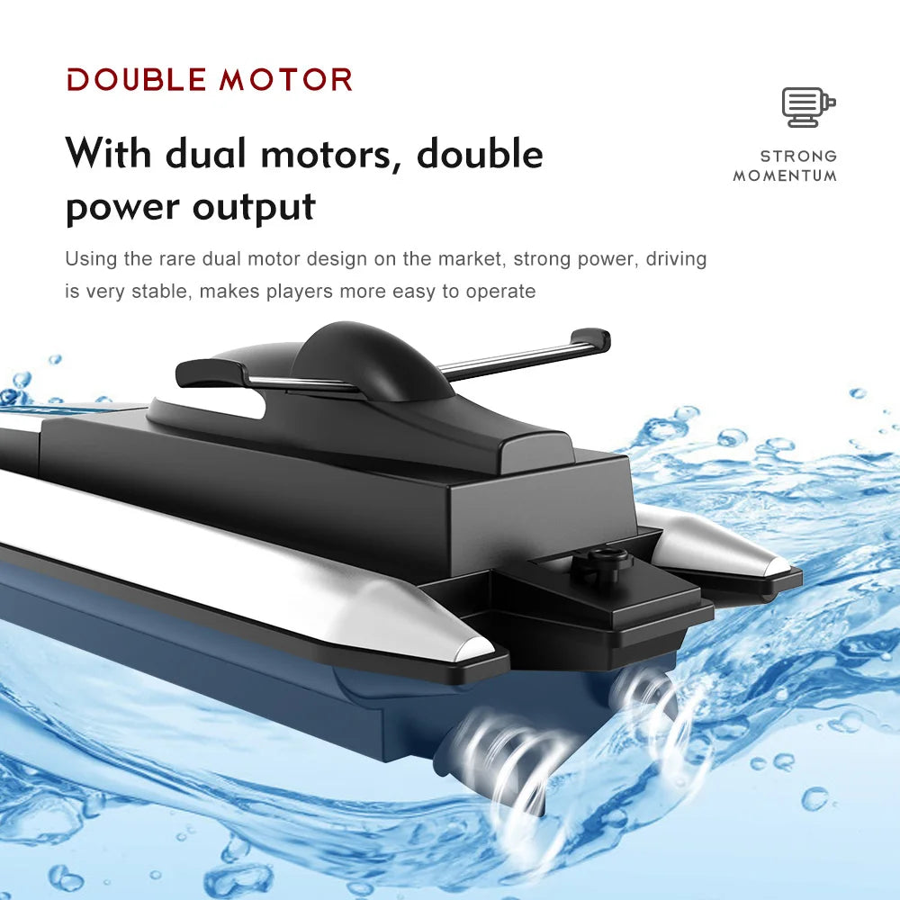 RC High Speed Racing Boat 32cm Waterproof Remote Toy by HitMyNeed