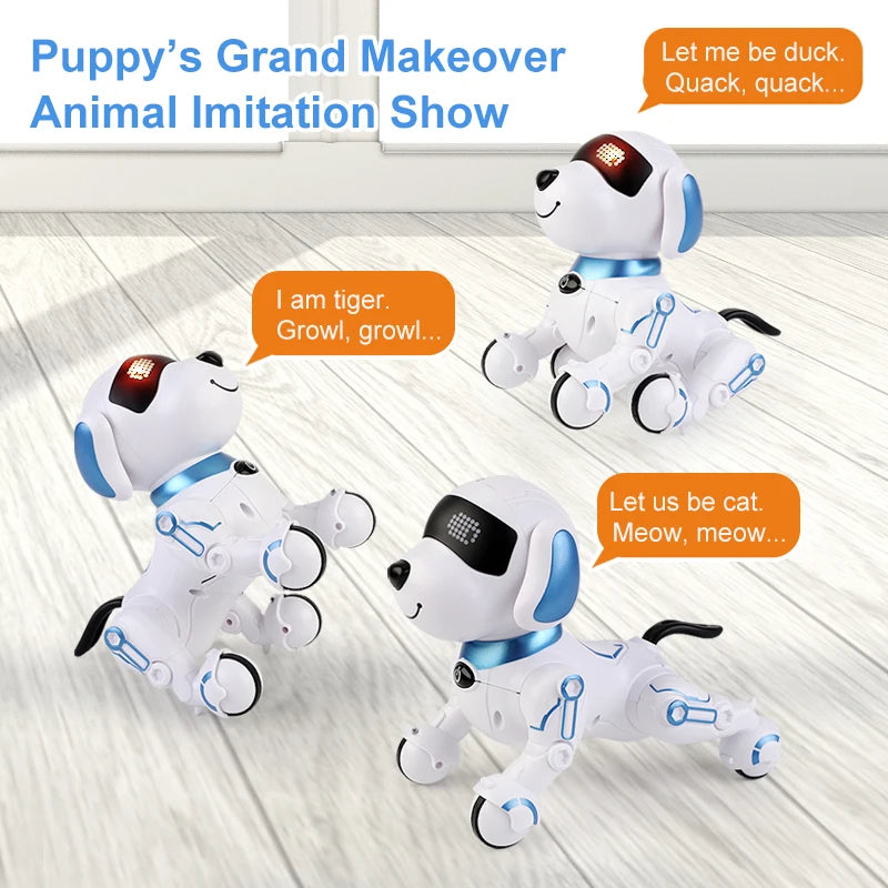 RC Programmable Robot Dog Toy with Voice Control by HitMyNeed