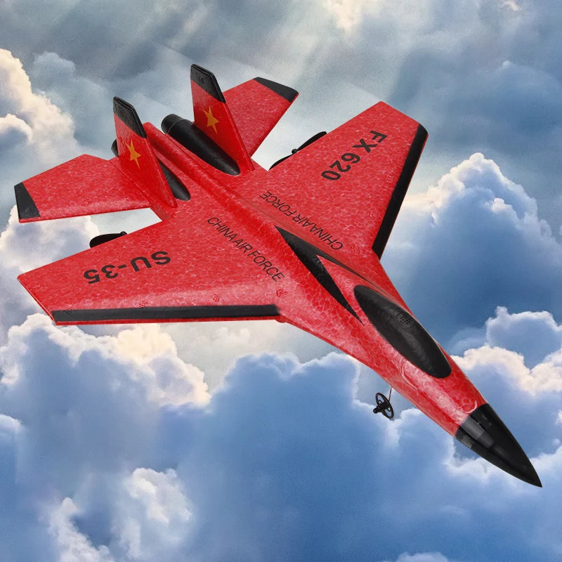RC SU-35 Foam Fighter Jet 2.4G Remote Control Plane by HitMyNeed
