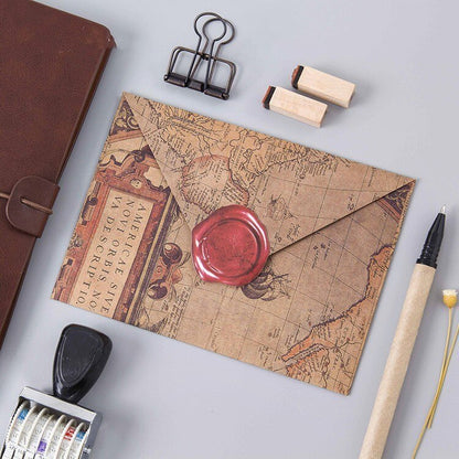 Ready to Use Wax Seal Stickers (45 Pack) by HitMyNeed