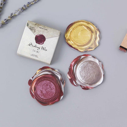 Ready to Use Wax Seal Stickers (45 Pack) by HitMyNeed