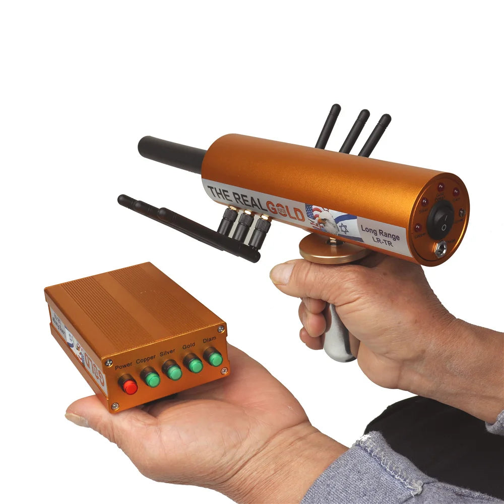Real AKS 6 Antenna Long Range Underground Metal Detector gold-aks by HitMyNeed