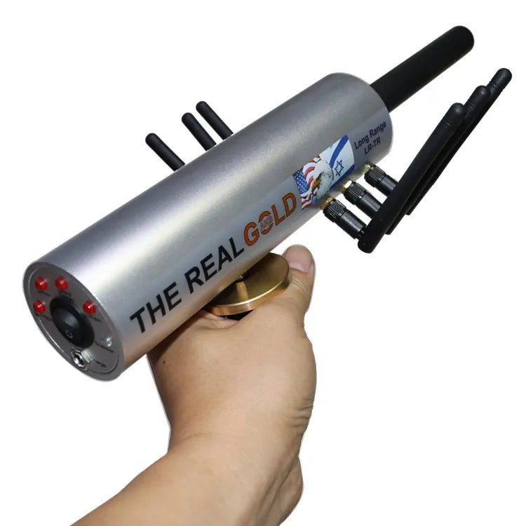 Real AKS 6 Antenna Long Range Underground Metal Detector silver-aks by HitMyNeed