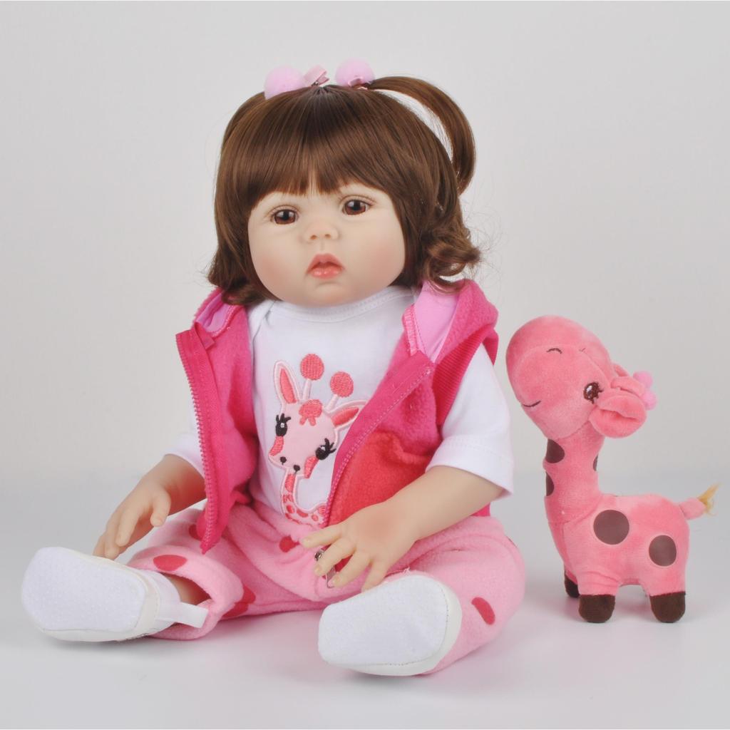 Realistic 18" Vinyl Baby Doll Gift Set by HitMyNeed