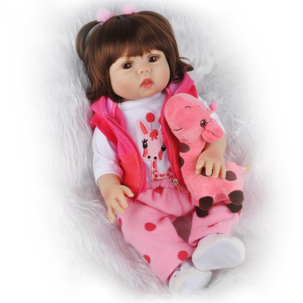 Realistic 18" Vinyl Baby Doll Gift Set by HitMyNeed
