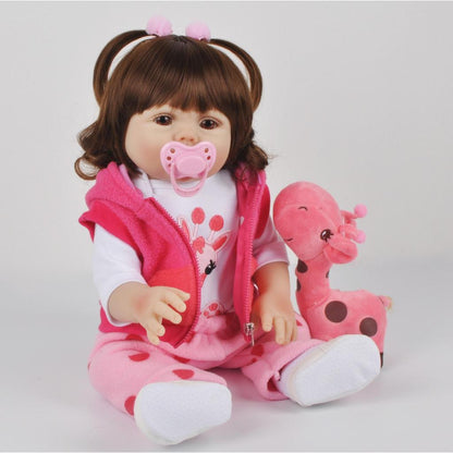 Realistic 18" Vinyl Baby Doll Gift Set by HitMyNeed