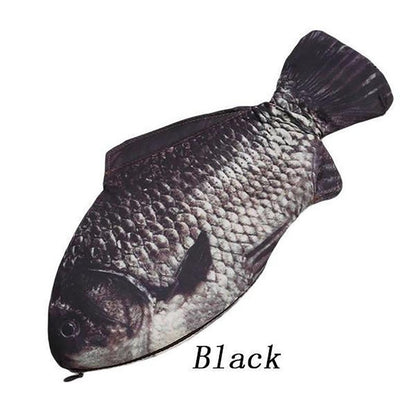 Realistic 3D Fish Pouch Pencil & Makeup Case by HitMyNeed