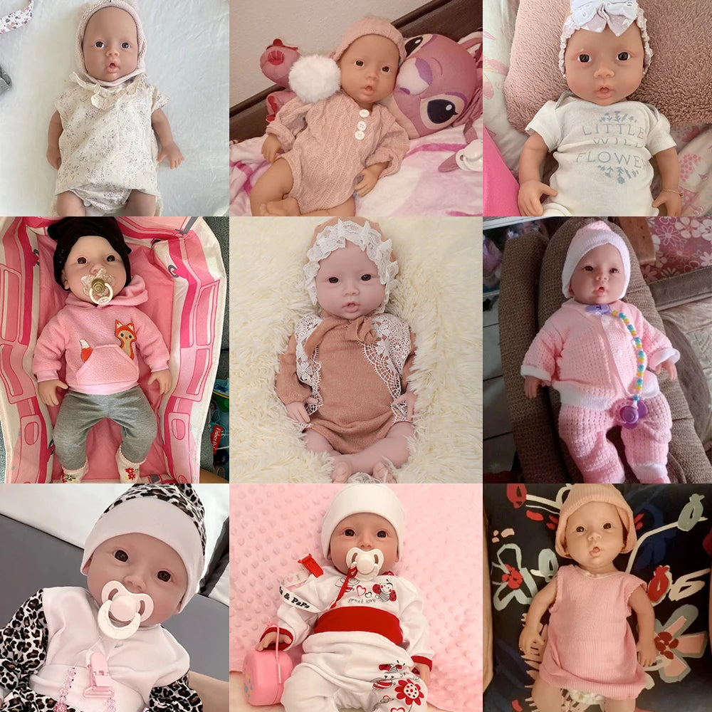 Realistic 47cm Silicone Reborn Baby Doll by HitMyNeed