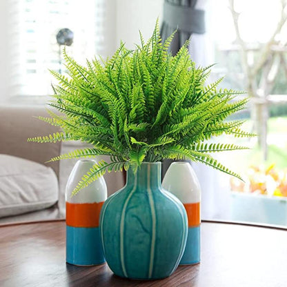 Realistic Artificial Boston Fern Set of 4 by HitMyNeed