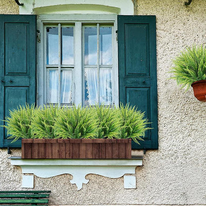 Realistic Artificial Boston Fern Set of 4 by HitMyNeed