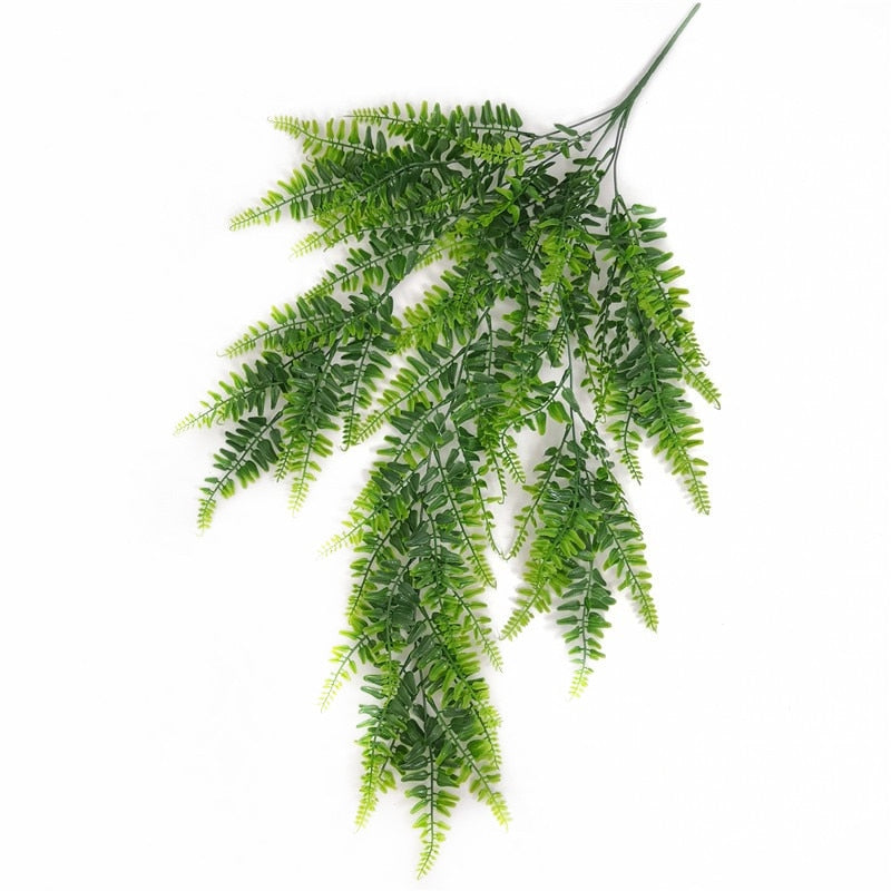 Realistic Artificial Hanging Fern, 80 cm by HitMyNeed