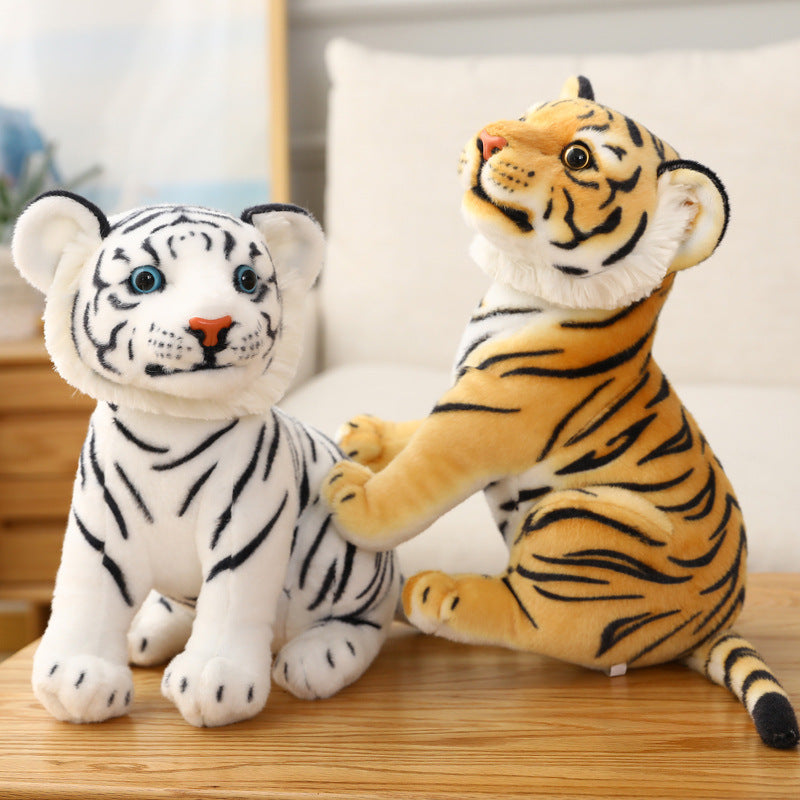 Realistic Baby Tiger Plush Toy Pillow for Kids by HitMyNeed