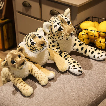 Realistic Big Cat Plush Pillow Toys 39-58cm by HitMyNeed
