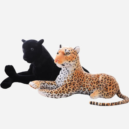 Realistic Black Panther Plush Toy 30-90cm by HitMyNeed