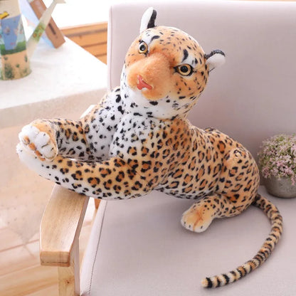 Realistic Black Panther Plush Toy 30-90cm orange 60cm by HitMyNeed