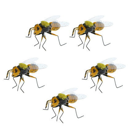 Realistic Bumble Bee Garden Ornaments (Set of 5) by HitMyNeed
