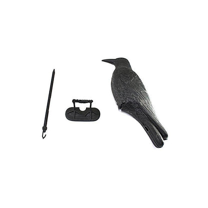 Realistic Crow Decoy Bird Deterrent by HitMyNeed
