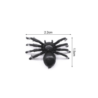 Realistic Fake Spiders Halloween Decoration 50 Pack by HitMyNeed