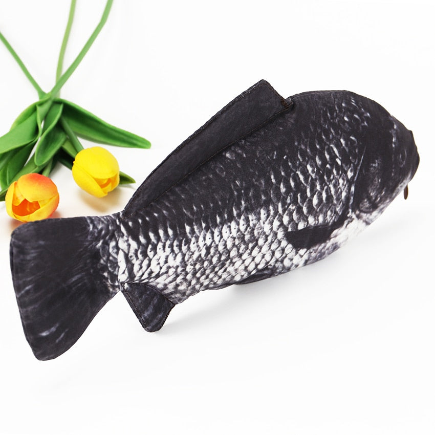 Realistic Fish Pencil Case Nylon Pen Pouch by HitMyNeed