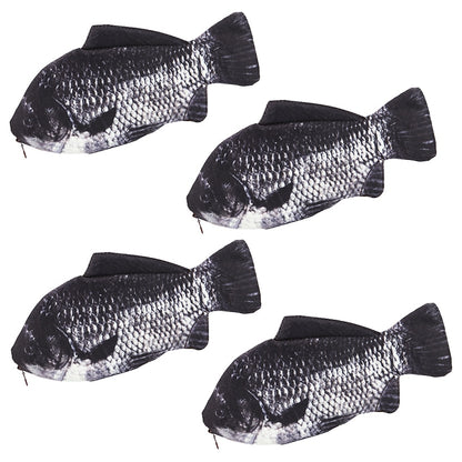 Realistic Fish Pencil Case Nylon Pen Pouch by HitMyNeed