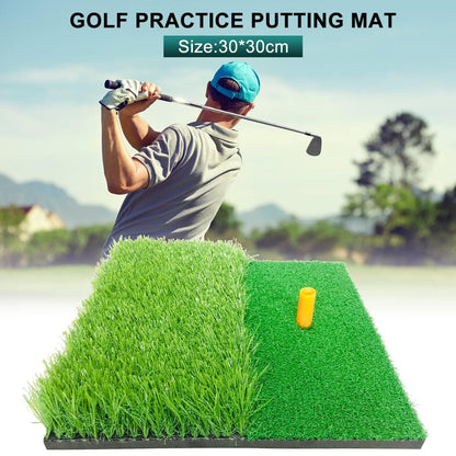 Realistic Grass Turf Golf Practice Mat by HitMyNeed