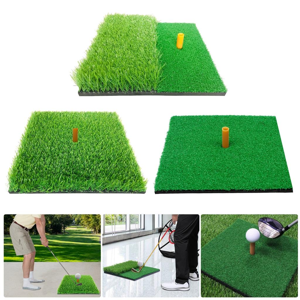 Realistic Grass Turf Golf Practice Mat 30x30-blend by HitMyNeed