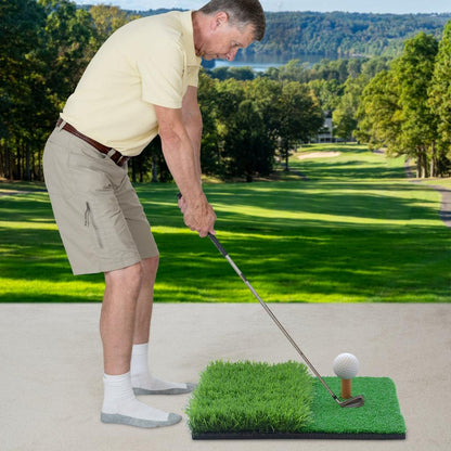 Realistic Grass Turf Golf Practice Mat by HitMyNeed