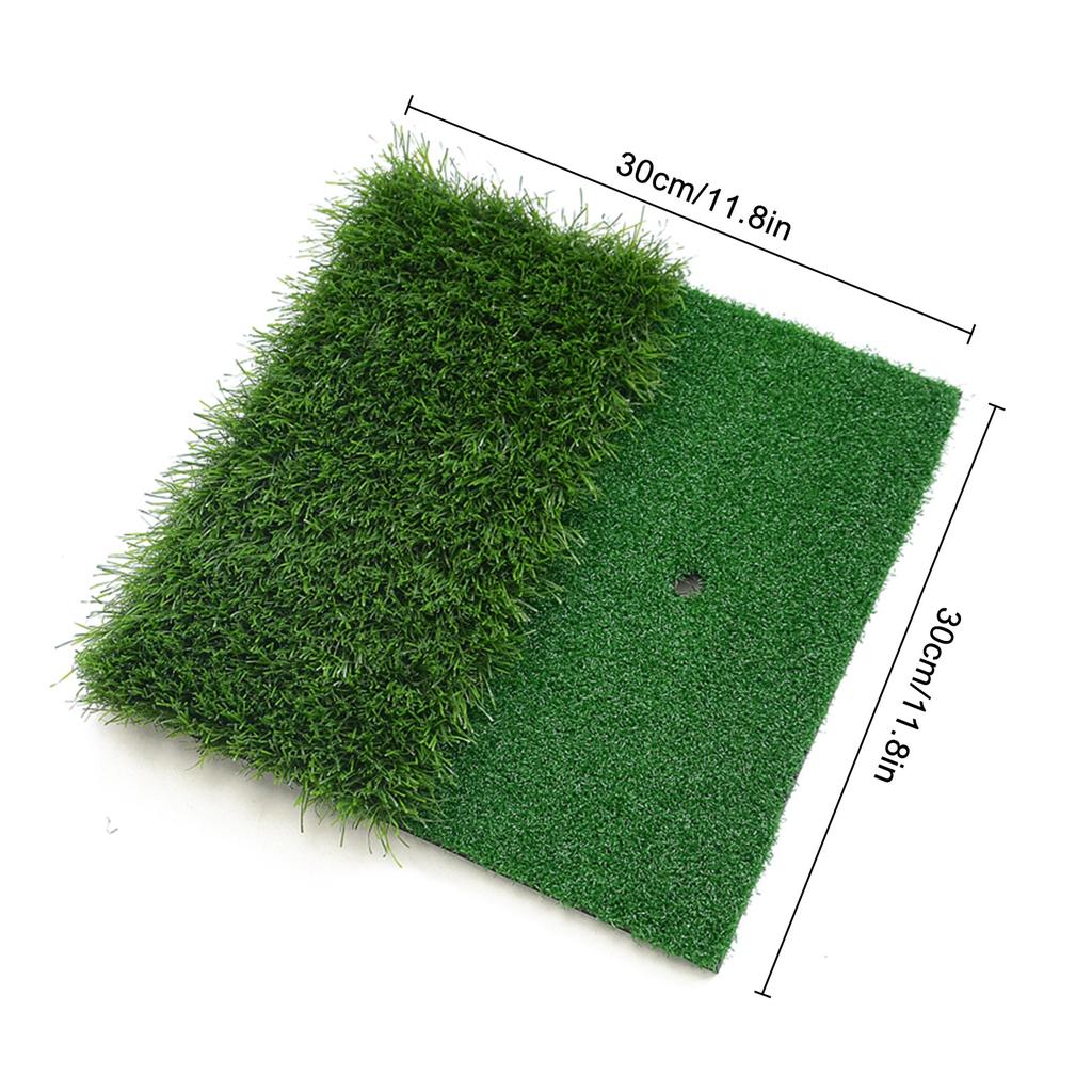 Realistic Grass Turf Golf Practice Mat by HitMyNeed