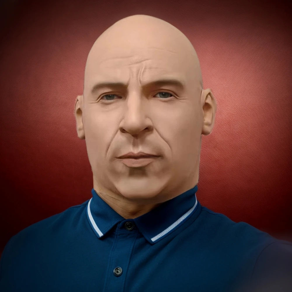Realistic Jason Statham & Vin Diesel Latex Full Head Mask by HitMyNeed