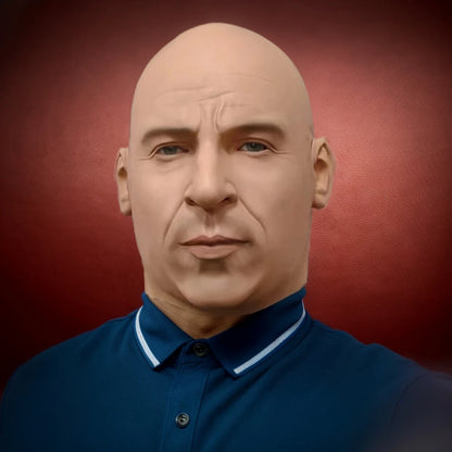 Realistic Jason Statham & Vin Diesel Latex Full Head Mask by HitMyNeed