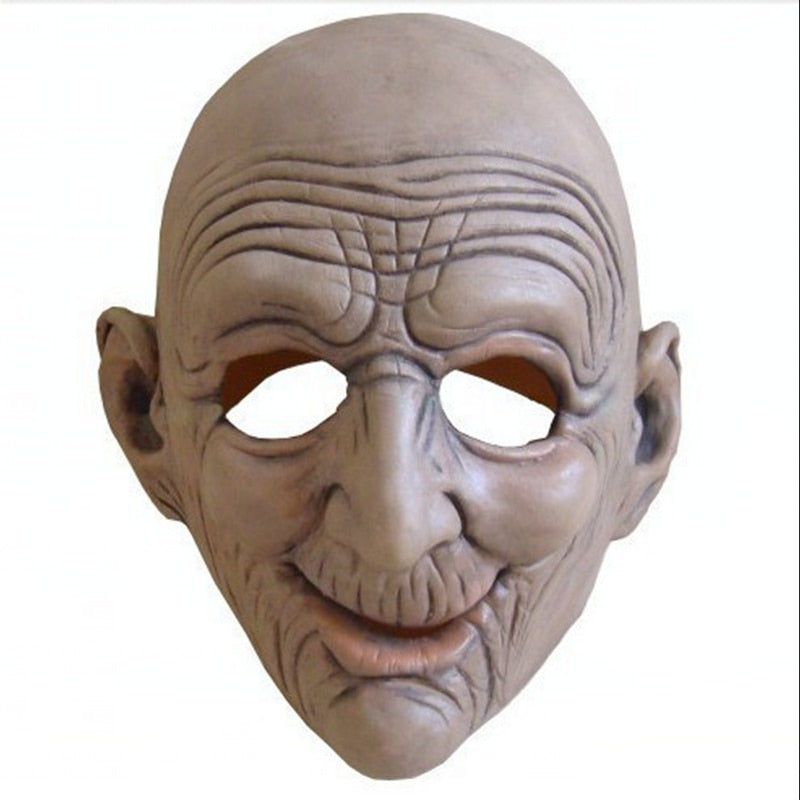 Realistic Old Man Latex Mask for Halloween by HitMyNeed