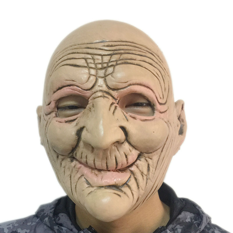 Realistic Old Man Latex Mask for Halloween by HitMyNeed