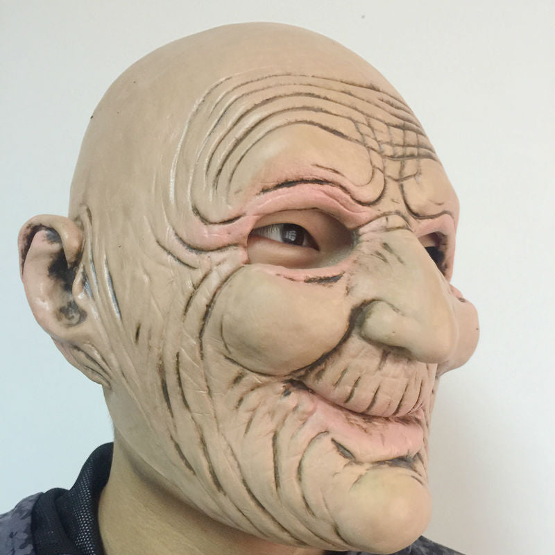 Realistic Old Man Latex Mask for Halloween by HitMyNeed