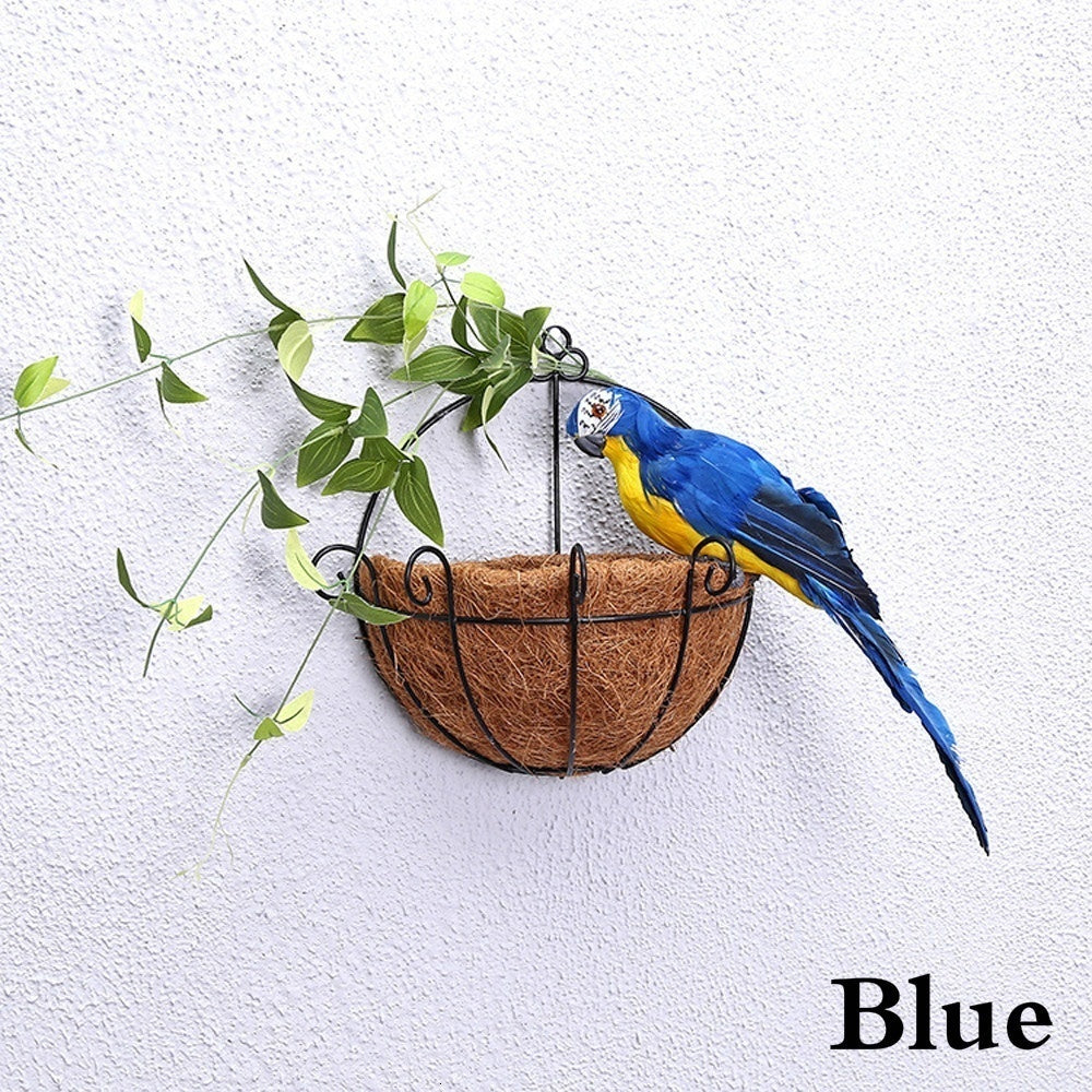 Realistic Parrot Home Decor Ornament blue 25-cm by HitMyNeed