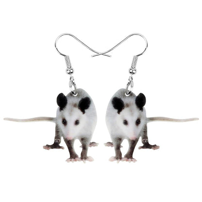 Realistic Rat Dangle Earrings for Halloween & Cosplay by HitMyNeed
